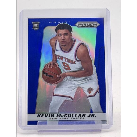 2024-25 Panini Prizm Deca - Kevin McCullar Jr. Blue Prizm /149 (RC) - Picture 1 of 2